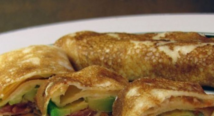 Блинчики с рыбой