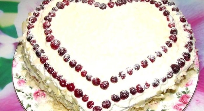 Торт Влюбленное сердце