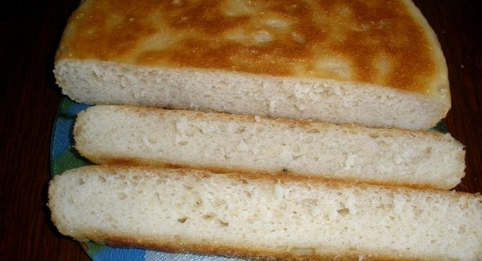Хлеб на сковороде