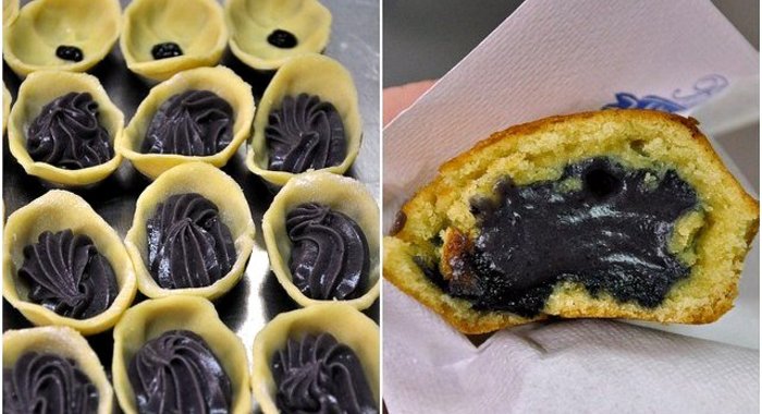 Тортино (с crema dolce olivotto)