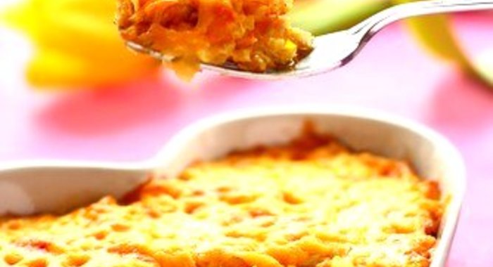 Запеканка из курицы, приготовленная в микроволновой печи