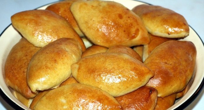 Пирожки с лисичками