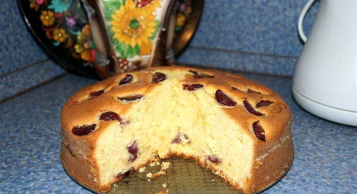 Виноградный пирог