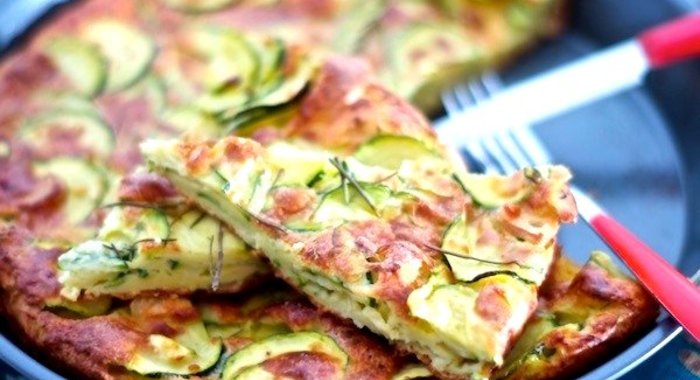 Тосканский пирог с цукини