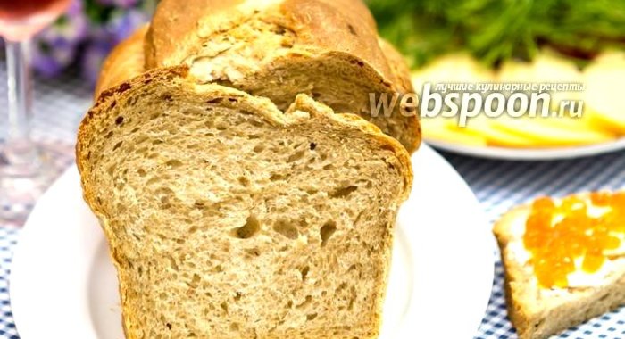 Деревенский хлеб с тмином