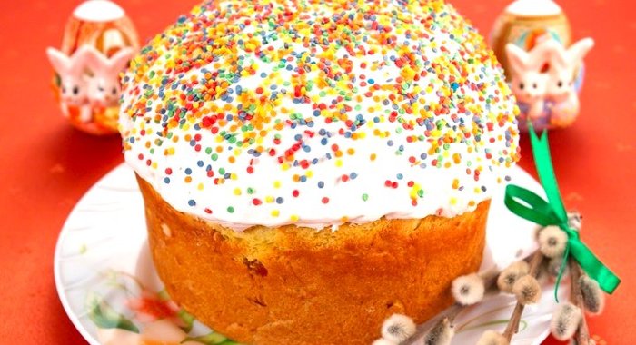 Кулич шафрановый