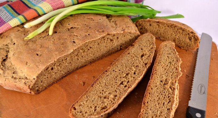 Домашний ржаной хлеб