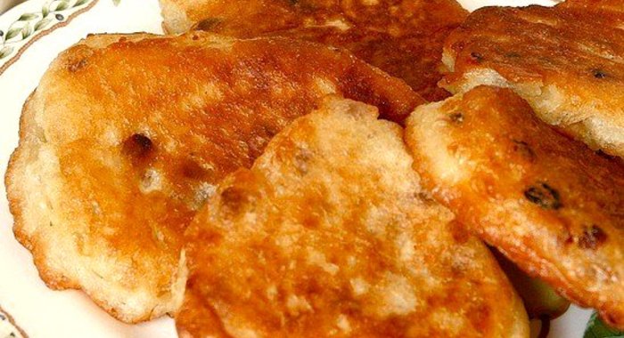 Блинчики с изюмом