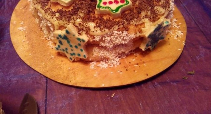 Новогодний торт