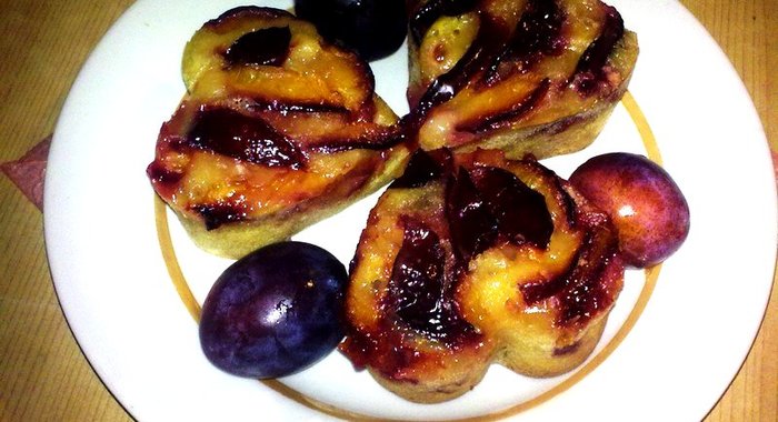 Сливовые кексы