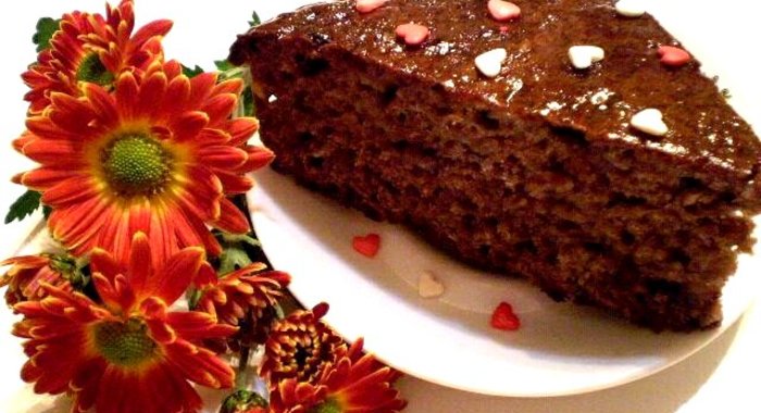 Айвовый пирог с какао