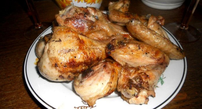 Курочка в мятном маринаде