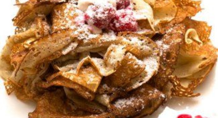 Ажурные тонкие блины