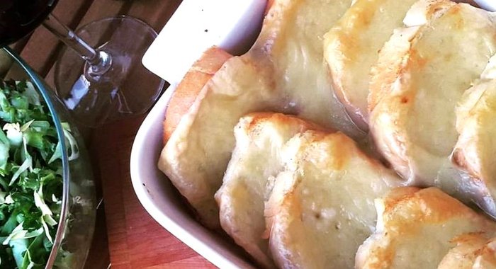 Рамекен — хлеб запеченный с сыром