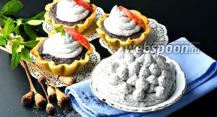 Сметанно-маковый крем