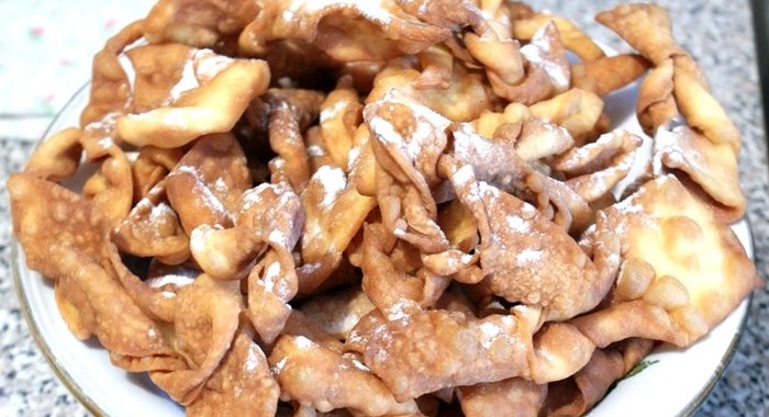 Хворост без яиц