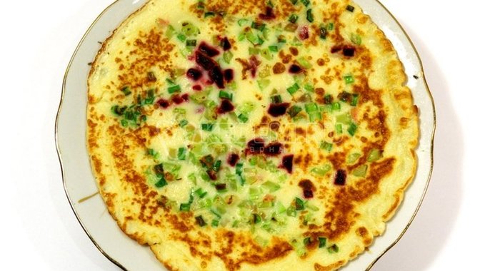 Блины «Изумруды и рубины»