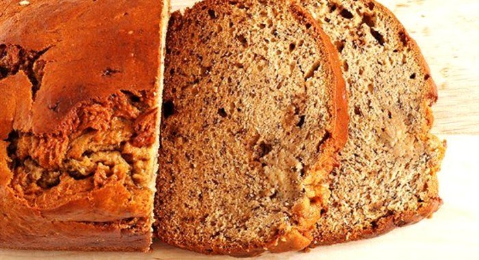 Банановый хлеб с миндальным экстрактом