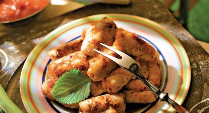 Кальмары в маринаде