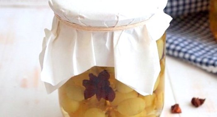 Виноград в сиропе