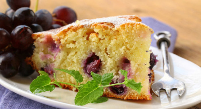 Виноградный пирог