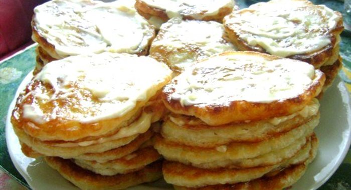 Оладьи из кабачков на кефире