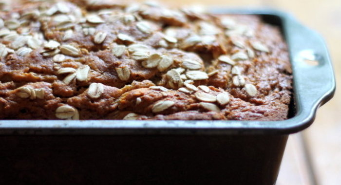 Овсяно-яблочный хлеб