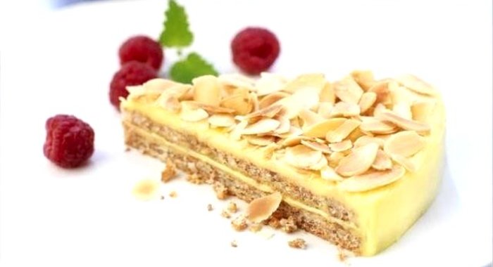 Шведский миндальный торт