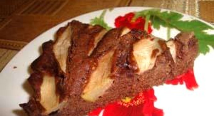 Пирог с грушами