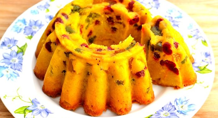 Кекс с сухофруктами