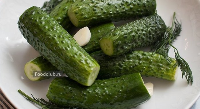 Малосольные огурцы