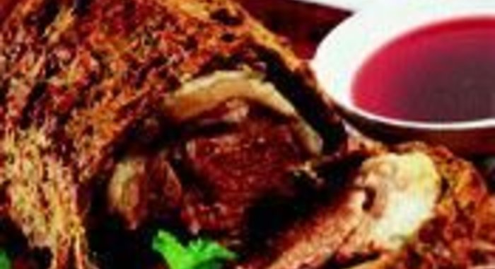 Баранина, запеченная в хлебной корочке