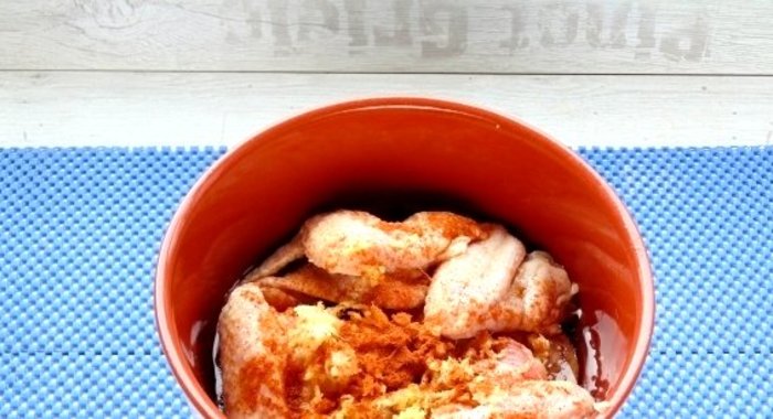 Маринад для крыльев на мангале