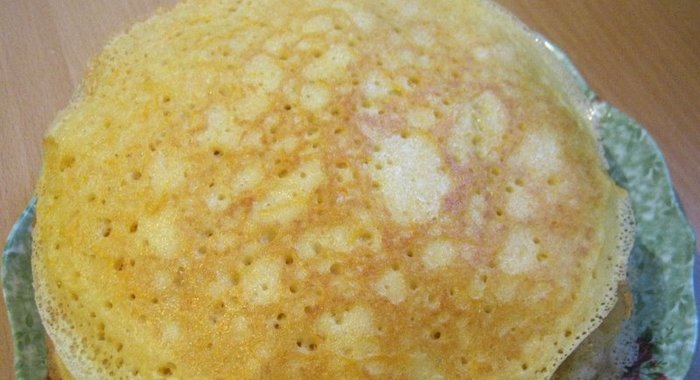 Блины из тыквы