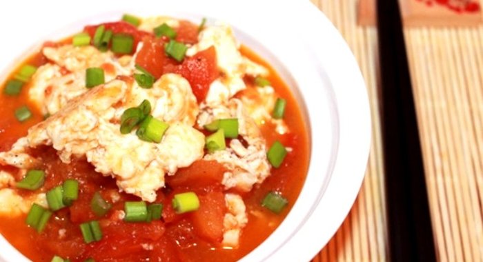 Омлет в воке