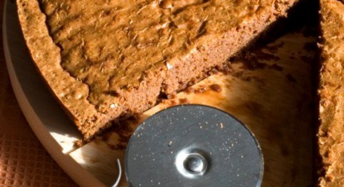 Шоколадная пицца