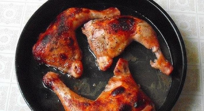 Куриные окорочка в сливовом маринаде