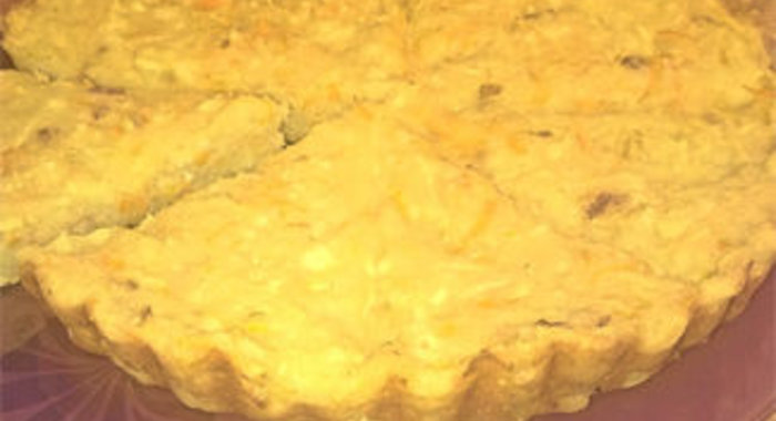 Творожная запеканка с морковью и яблоками