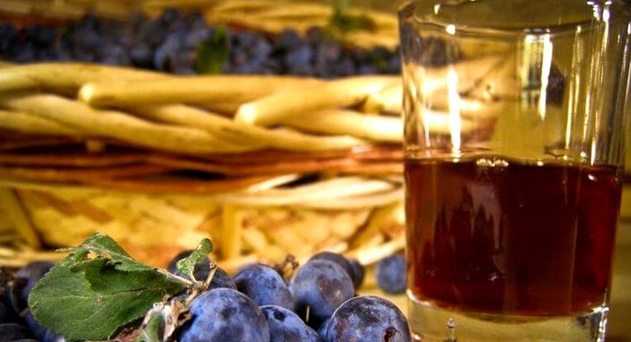 Вино из терна без дрожжей