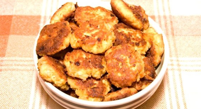 Оладьи из куриных грудок