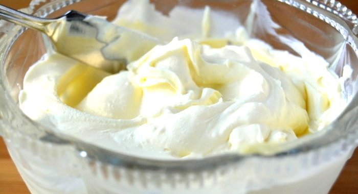 Сметанный крем с желатином