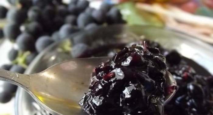 Варенье из винограда без воды