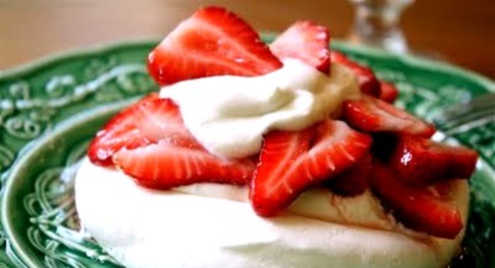 Меренги с кремом