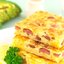 Пирог с сыром и сосисками