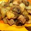 Жаркое с шампиньонами
