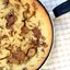 Банановый пирог с шоколадом и орехами