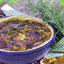 Пирог с лисичками и сыром