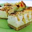 Пирог чизкейк с творожной начинкой и фруктами