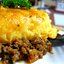 Картофельный пирог с фаршем