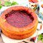 Пирог с чёрной и красной смородиной